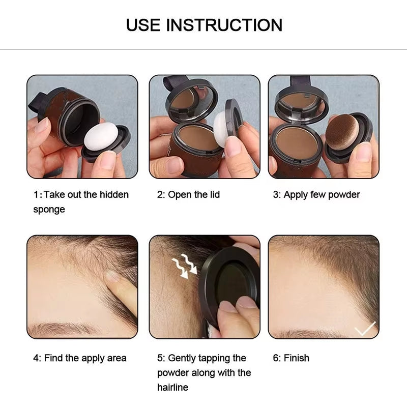 Sombra Capilar Waterproof – Retoque de Raíces y Entradas