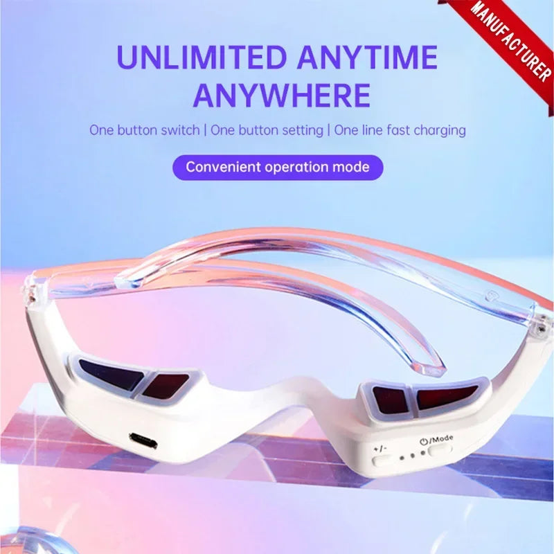 Gafas de Masaje Ocular EMS 3D – Relajación y Cuidado de Ojos